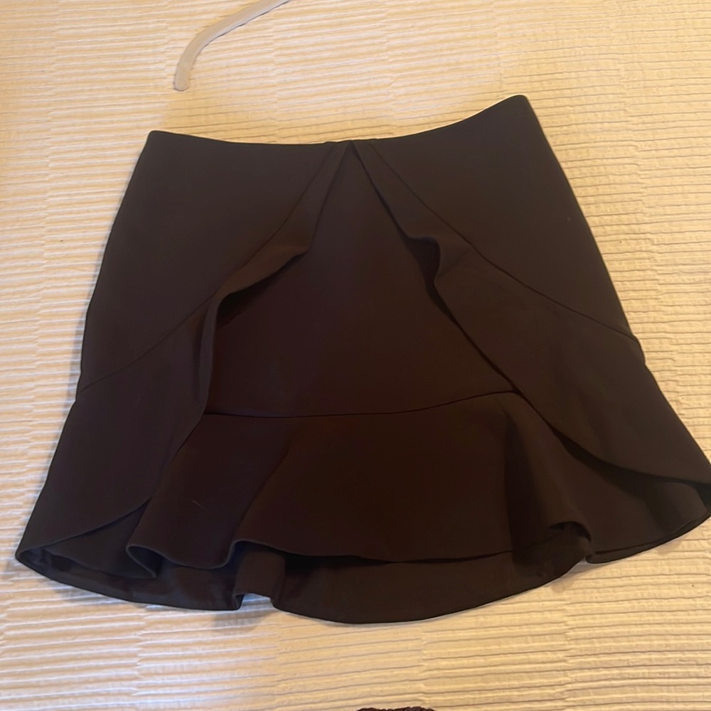 BCBGMAXAZRIA black mini skirt